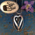 Heart Within a Heart Spoon Pendant