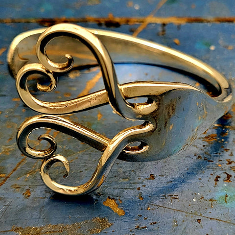 Two Hearts Combined Bracelet