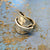 Nail and Head Teaspoon Ring