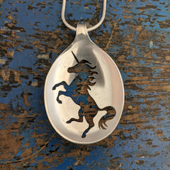 Everyone loves a Unicorn Spoon Pendant