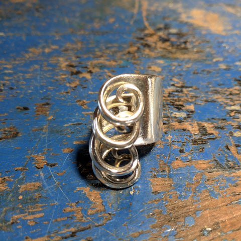 All About The Curves Fork Ring
