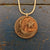 Crescent Moon Shilling Pendant