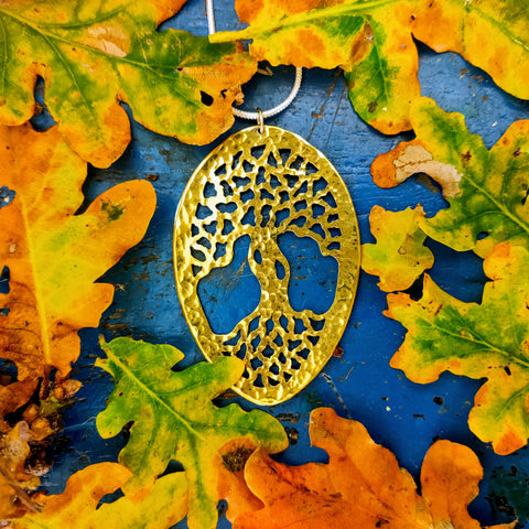 Tree of Life Spoon Pendant