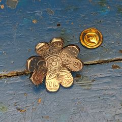 Four Leaf Clover Brooch Pin