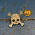 Skull and Bones Brooch Pin
