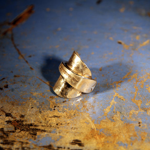 Whole Plain Teaspoon Ring